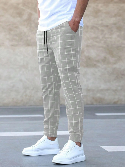 Sindre™ | Rutete Joggebuks
