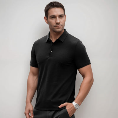 Marcello™ | Pustende Piquéskjorte